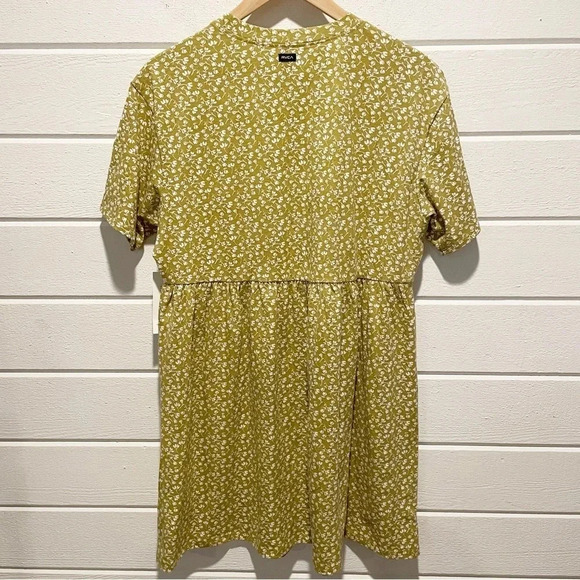 NWT RVCA City Vibes Babydoll Mini Dress Size M/10 - Picture 12 of 15